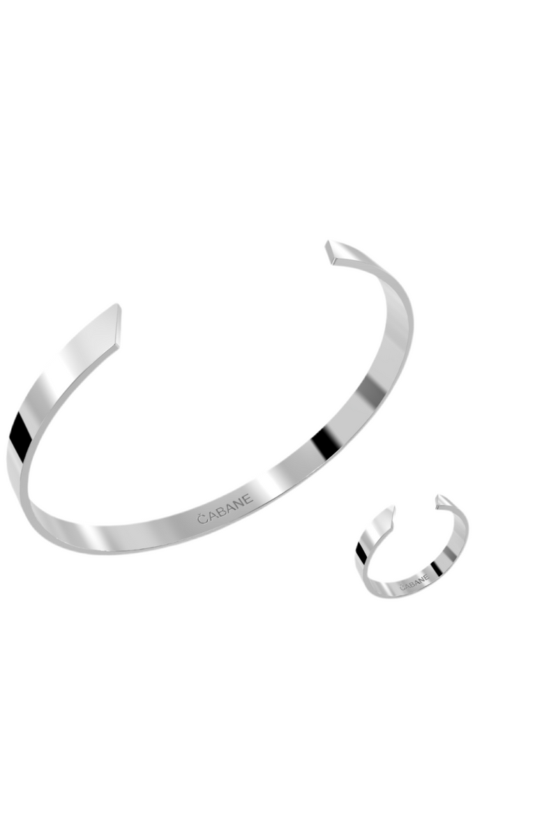 MINIMAL ADJUSTABLE RING + MINIMAL ADJUSTABLE CUFF