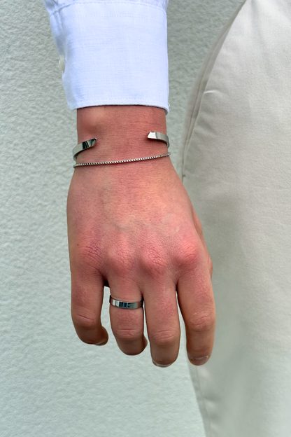 MINIMAL ADJUSTABLE RING + MINIMAL ADJUSTABLE CUFF