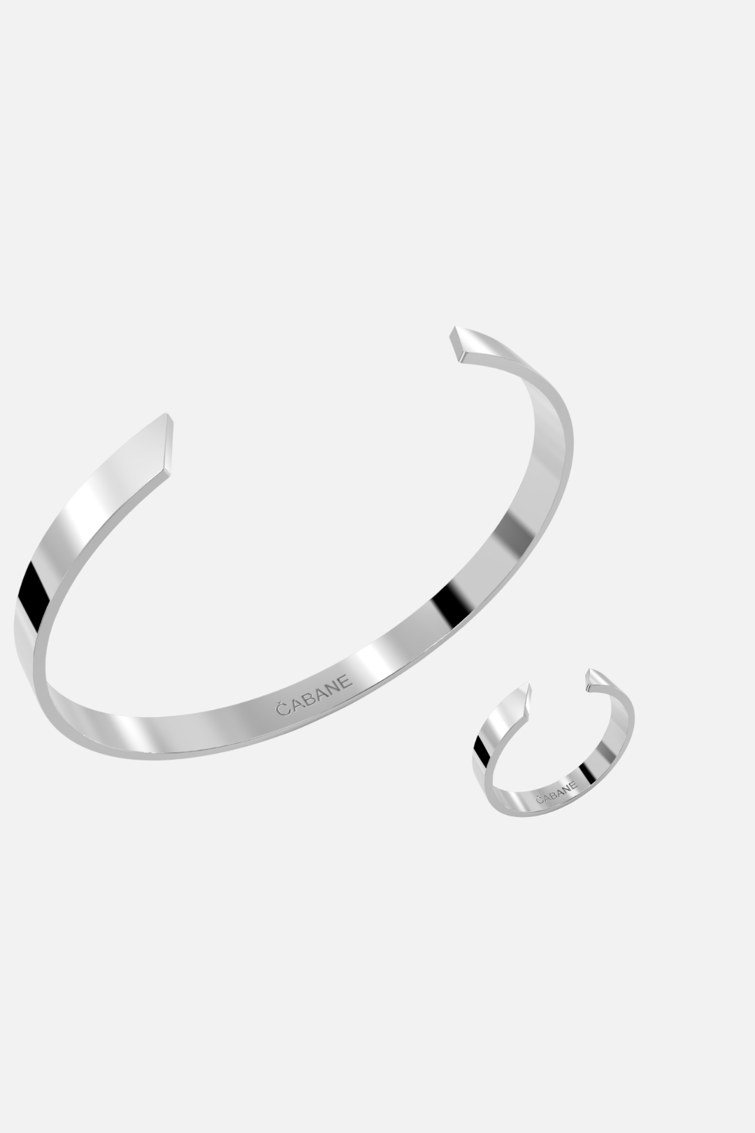 MINIMAL ADJUSTABLE RING + MINIMAL ADJUSTABLE CUFF